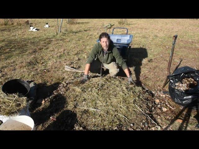 How to plant a fruit tree. Using Hugelkultur to grow a Fruit tree