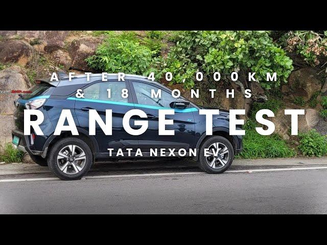 TATA Nexon EV Max Range Test after 40,000km & 18 months old | Avinash Shrimal