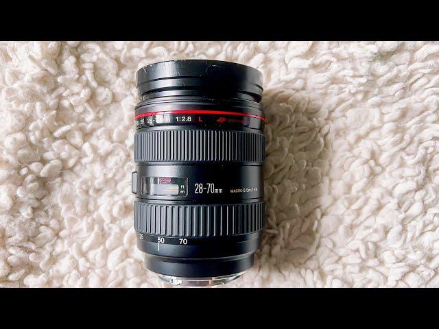 Used Canon 28-70mm f/2.8 L Unboxing | KEH Camera | Bargain Condition