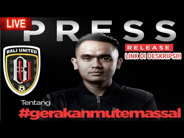 GERAKAN MUTE MASSAL TRENDING KLARIFIKASI VALENTINO JEBRET TERHADAP BALI UNITED FC