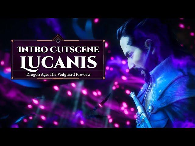 Lucanis Full Intro Cutscene - Dragon Age: The Veilguard Preview