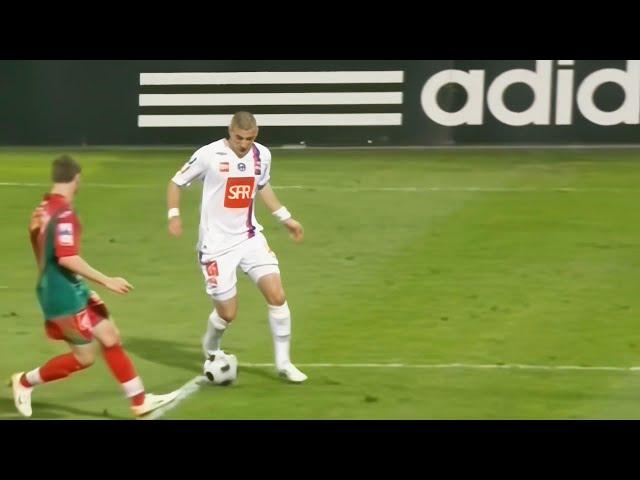 Karim Benzema 2008  Golden Boy Level: Dribbling Skills, Goals, Passes