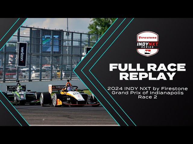 2024 Grand Prix of Indianapolis Race 2 | INDY NXT by Firestone Full Race Replay