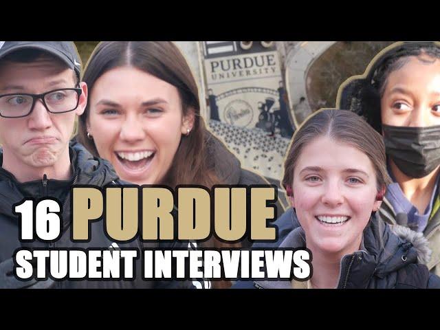 16 Students Say Why They Chose Purdue University | Purdue Student Interviews