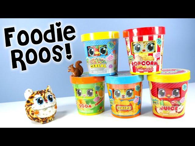 Foodie Roos Look Smell Feel Animal Plush Food Toys Review