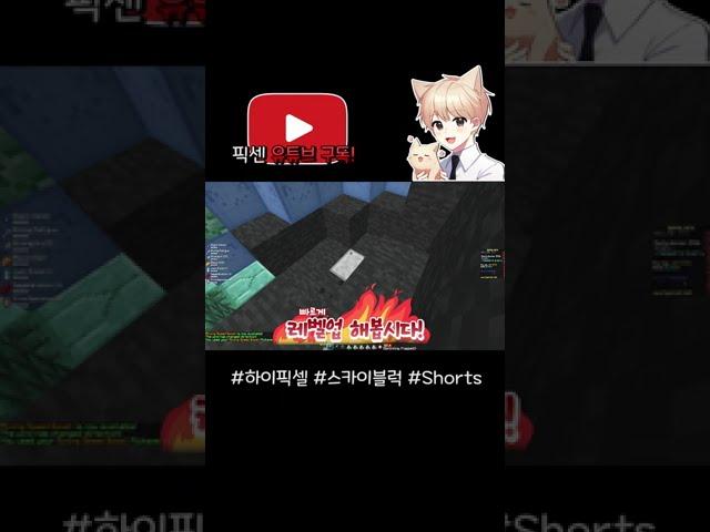 드디어 찍은 채광 경험치 3억!  [하이픽셀 스카이블럭]/Hypixel Skyblock 300 million Mining Experience