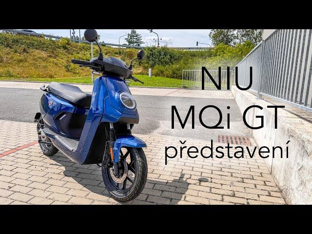 NIU MQi GT - tohle už je vyšší liga . Představení 