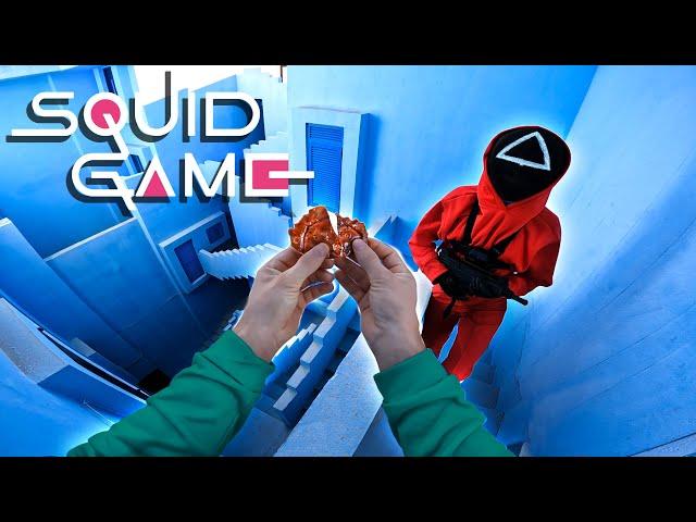 We found MrBeast's Squid Game Set (Action POV)