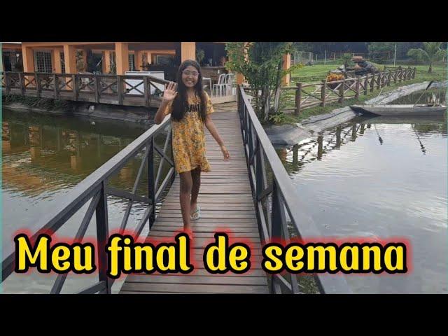 Meu final de semana na chácara