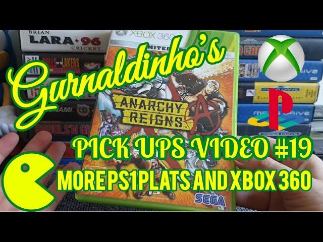 Gurnaldinho's Video Game Finds #19 Pick ups! More ps1 plats and xbox 360!