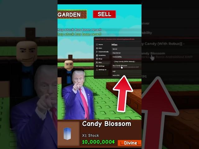 GET CANDY BLOSSOM SEED! Grow a Garden Script #growagarden #roblox