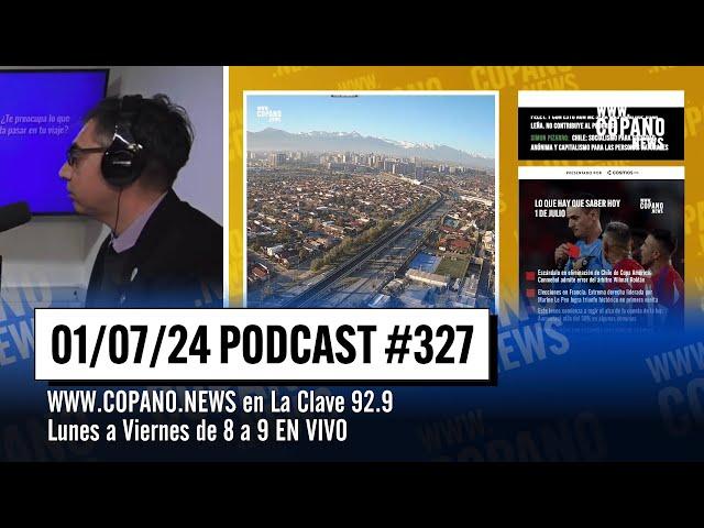 Eliminaron a Chile de la Copa America, ¿Cambian a Biden? - Copano News #327 | 01/07/2024