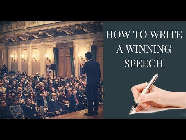 How To Write Your Next Winning Speech Message - Creativity in Public Speaking