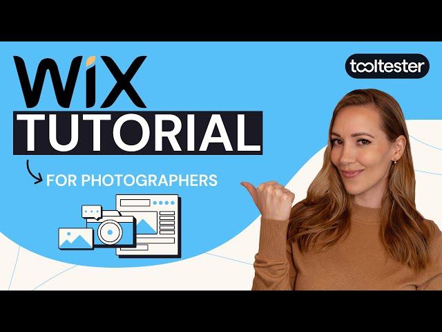 Wix Tutorial for Photographers: Learn how to Build a Website With Wix in Just 7 minutes!