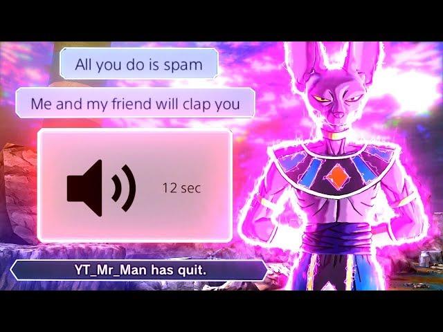 He Trash Talked On Mic, So I Made Him Uninstall The Game With Beerus | Dragon Ball Xenoverse 2