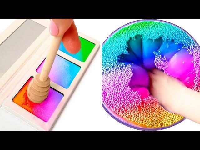 Satisfying video | satisfying mixing | relaxing videos | rangolis video | colors | satisfying sounds