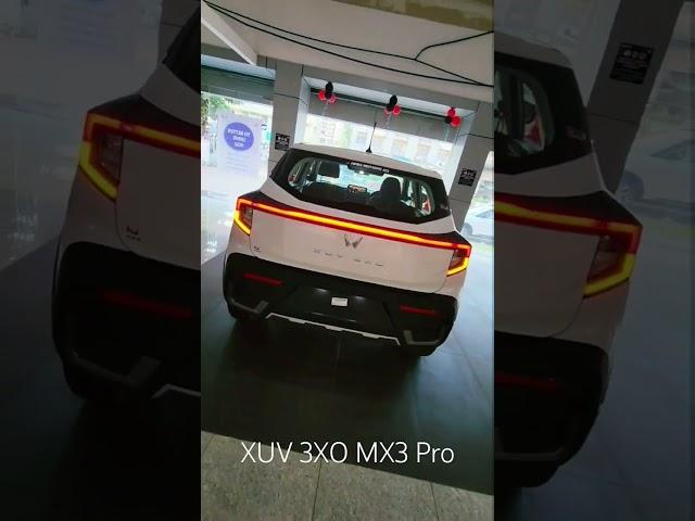 Mahindra XUV 3XO MX3 Pro with On-Road price list & Mileage! #shorts