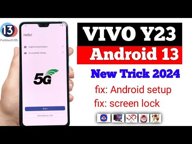 Vivo V23 FRP Bypass Android 13 | Vivo V2130 FRP Unlock Android 13 | Vivo V23 Google Account Bypass |