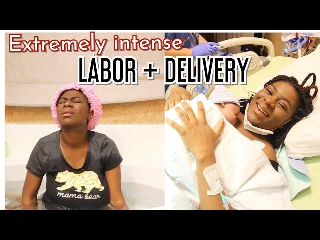 OFFICIAL BIRTH VLOG | FROM NATURAL TO EPIDURAL, EMOTIONAL, REAL + RAW LABOR  & DELIVERY OF OUR BABY