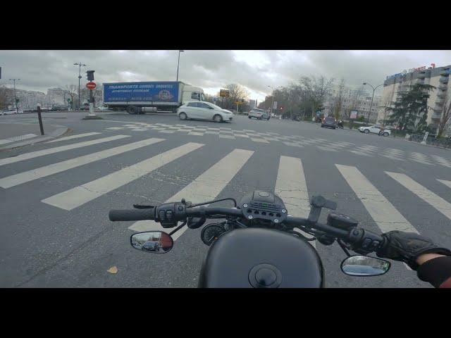 PURE [RAW] SOUND - Harley-Davidson Iron 883 - Short shots exhaust