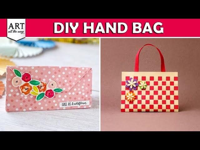 DIY Handbag | Easy No-Sew Paper Bag | Handmade Craft Ideas  @VENTUNOART