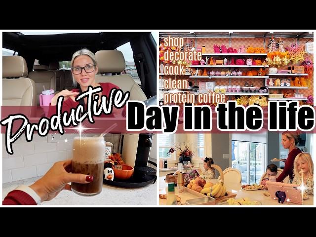 *NEW* PRODUCTIVE DAY IN THE LIFE VLOG MOM OF 4 TIFFANI BEASTON HOMEMAKING SAHM