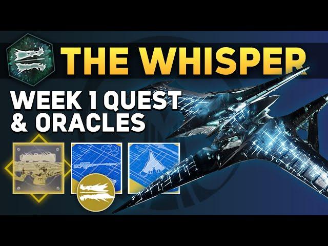 The Whisper Quest Week 1 Guide - First Blights & 2 Oracle Locations - Destiny 2 Exotic Mission