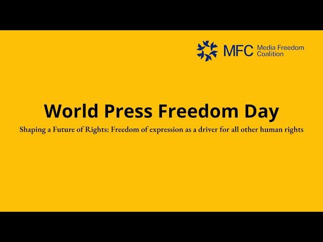 World Press Freedom Day 2023 | Media Freedom Coalition