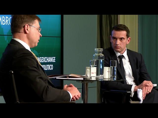 POLITICO's interview with Valdis Dombrovskis