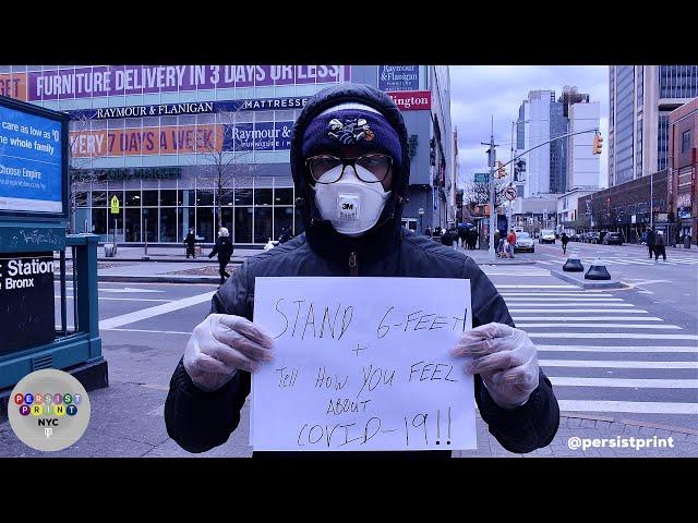 A Day in NYC Quarantine - An interactive trip through the epicenter of the USA coronavirus pandemic.