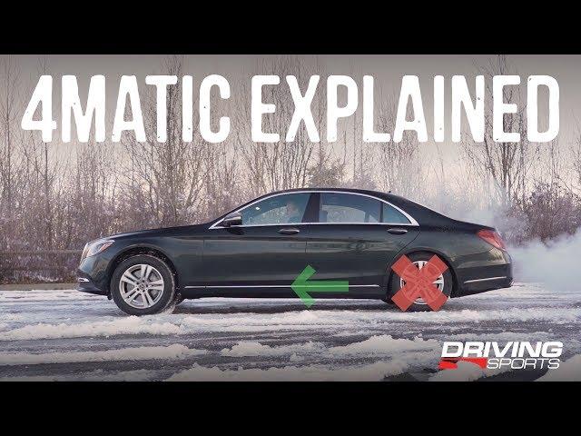 Mercedes-Benz 4Matic All-Wheel Drive Explained #drivingsportstv