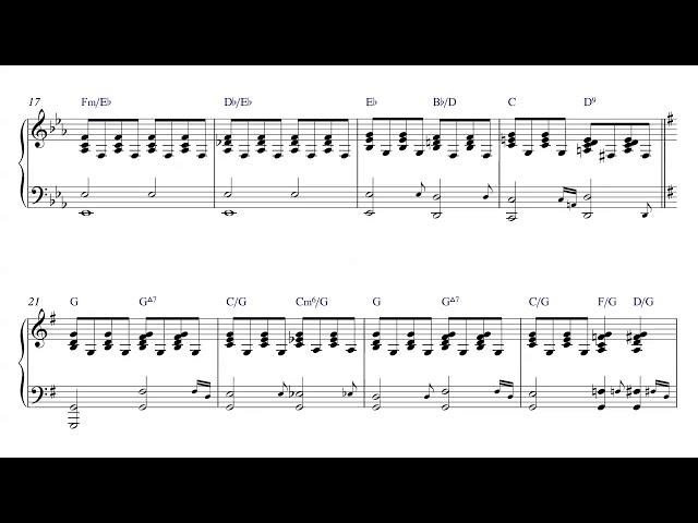 Genesis - Afterglow - Piano Sheet Music + PDF