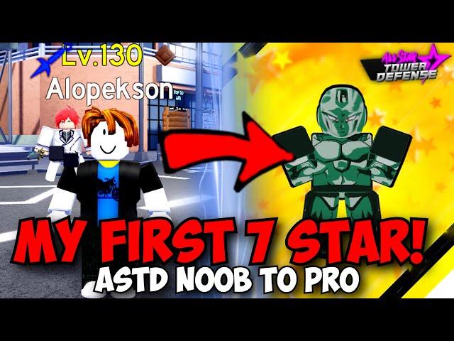 Getting My First 7 Star Unit! | F2P Noob to Pro All Star Tower Defense Day 18
