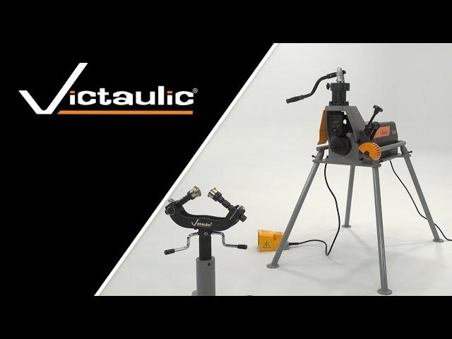 Victaulic RG3400 Roll Grooving Tool Setup and Operation