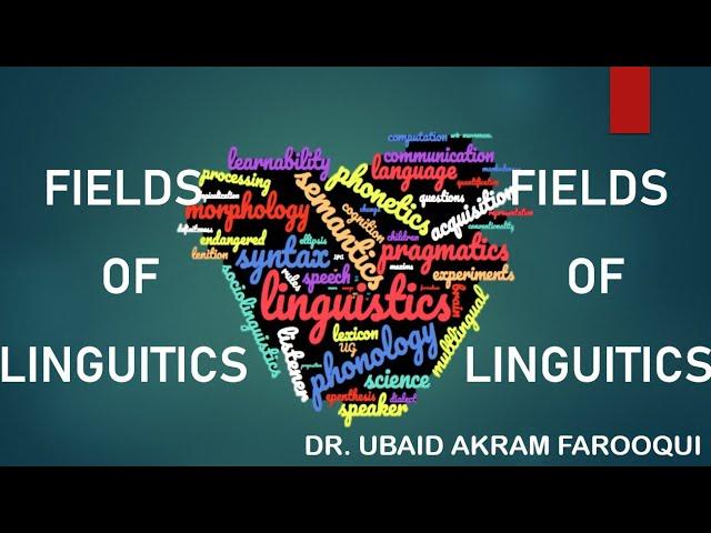 FIELDS OF LINGUISTICS (PART-6)