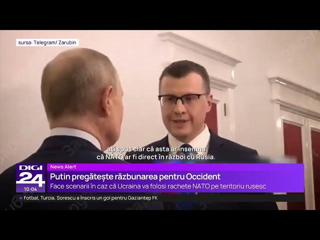 Putin amenință că Moscova va „răspunde”, dacă Occidentul ajută Ucraina să lovească adânc în Rusia