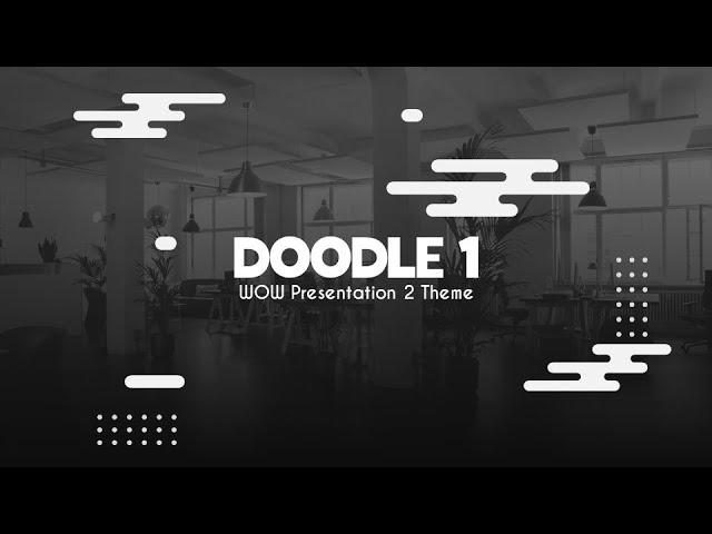 Doodle 1 - Exclusive Fully Animated PowerPoint presentation template Design