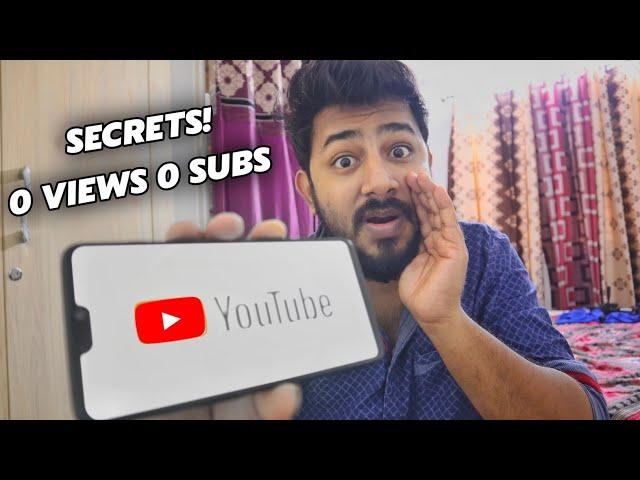 Secrets to Grow from 0 VIEWS and 0 SUBSCRIBERS  in Youtube 2021