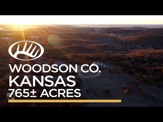 Woodson County, KS 765± Acres