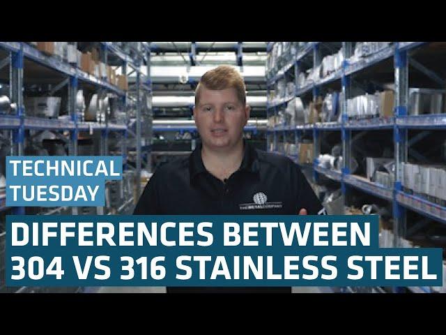 What Is the Difference Between 304 and 316 Stainless Steel? | Technical Tuesday