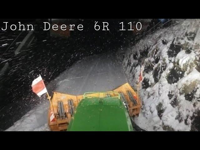 Snow removal fail! 40cm of snow reported! But then?@AgrarvideosLipperhof