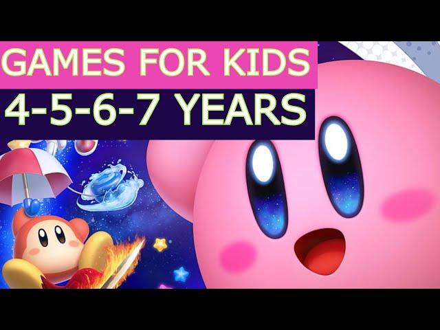 Video Games for 4 - 5 - 6 - 7 year old Kids Children, PC, PS4, PS5, SWITCH, XBOX ONE - SERIES S/X