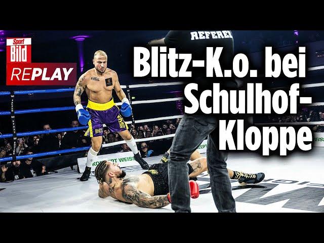 Fame Fighting: Mike Heiter – Eric Sindermann | Der Blitz-K.o im Replay