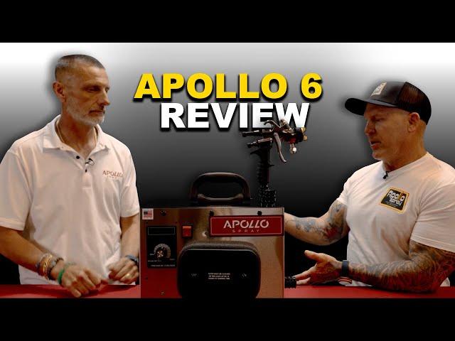 The Apollo Precision 6 Review.  Best HVLP Paint Sprayer.