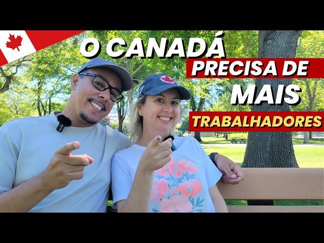 O CANADÁ está à Procura de TRABALHADORES com esse PERFIL. Saiba Por que #canada