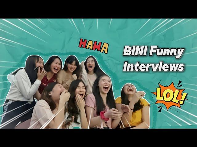 8 minutes of BINI Hilarious Interviews | PPOP Insider