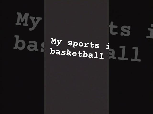 my sport