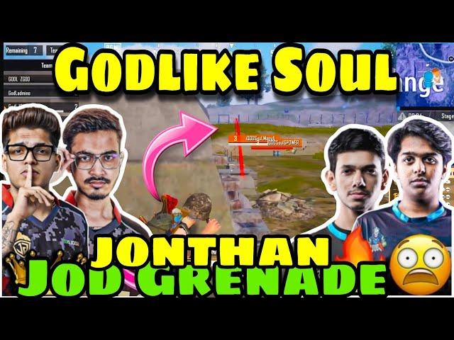 Godlike vs soul |  Admino vs soulrony /  Godlike Aggressive gameplay /  jonthan vs soul #godlike