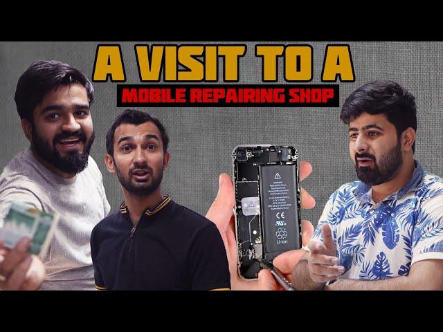 A Visit To A Mobile Repairing Shop | DablewTee