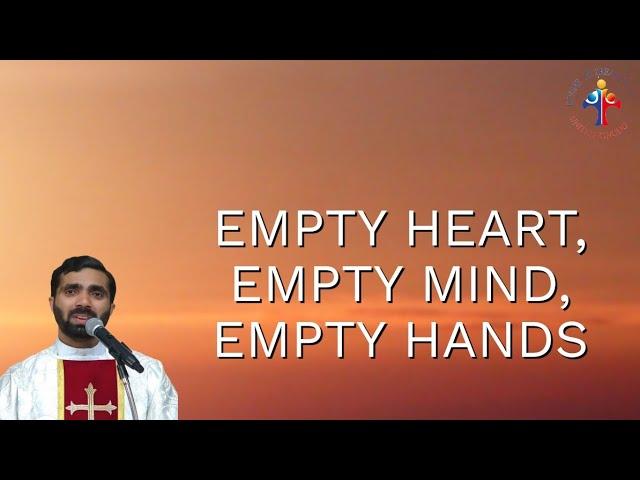 Empty heart, empty mind, empty hands - Fr Paul Pallichamkudiyil VC